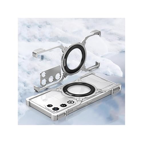 REDMAGIC 11 Air �P�[�X �J�o�[ �A���~�j�E���o���p�[ ���������� CASE �����₷�� �ϏՌ��J�o�[ ���� �y�� �ȒP���� �ȒP����(�V���o�[)