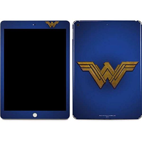 Skinit Decal Tablet Skin Compatible with iPad 9.7in (2017) - Officially Licensed Warner Bros Wonder Woman Large Logo Design