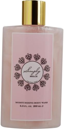 SIMPLY BELLE by Exceptional Parfums MOISTURIZING BODY WASH 6.8 OZ