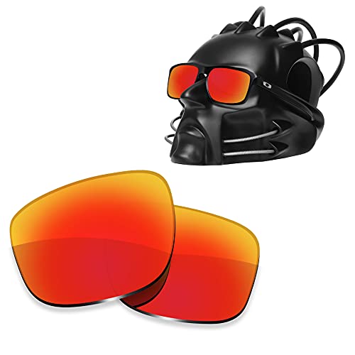 ToughAsNails Verres polarisés de rechange pour lunettes de soleil Oakley Sliver OO9262, Orange feu., Taille unique Cover