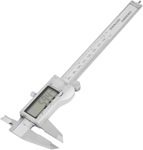 Calibre Digital LCD Micrómetro Vernier electrónico Calibradores for carpintería con Pantalla a Cierre