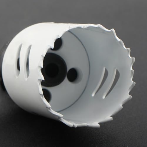 Juego de brocas tipo fresa (hole saw) bi-metálicas con cobalto M42, 9 piezas, para madera, yeso, aluminio y placa de yeso miniatura 7