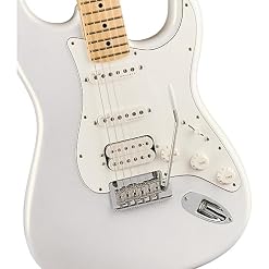 Fender Juanes Stratocaster MN Luna White Satin guitare électrique avec étui deluxe - Les Beatles, Paul McCartney, John Lennon, RIngo Starr, George Harrison Fender Juanes Stratocaster MN Luna White Satin guitare électrique avec étui deluxe – Image 4