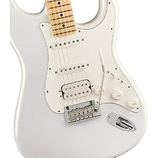 Fender Juanes Stratocaster MN Luna White Satin guitare électrique avec étui deluxe - Les Beatles, Paul McCartney, John Lennon, RIngo Starr, George Harrison Fender Juanes Stratocaster MN Luna White Satin guitare électrique avec étui deluxe – Image 4