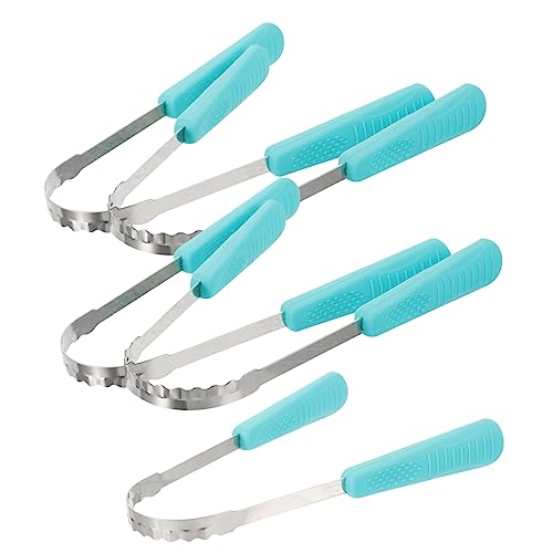 FOYTOKI Stainless Steel Tongue Scrapers 5pcs Adult Tongue Brush for Cleaning for Bad Breath for Freshness