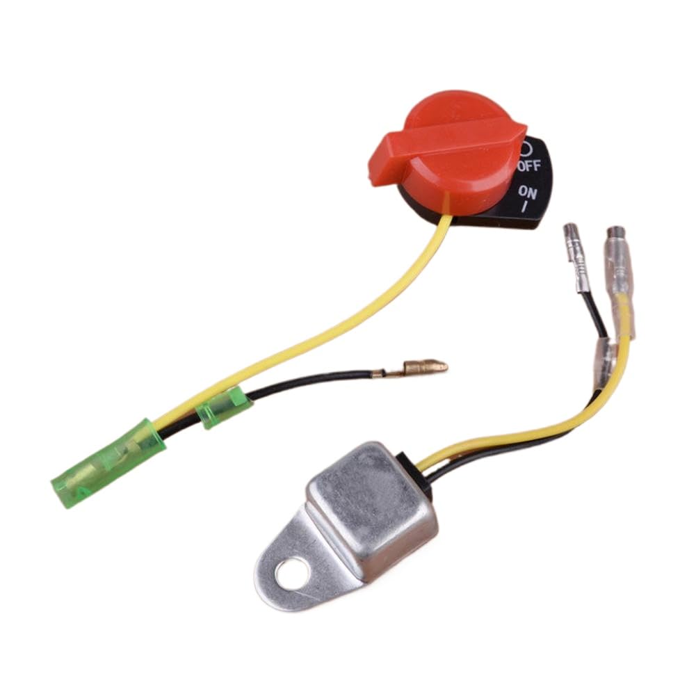 Engine Power Stop On Off Switch Control Compatible with GX120 GX160 GX200 Zipper ZI RPE 60 90 90C 125