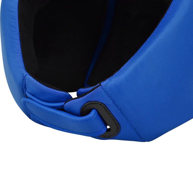 RDX Caschetto da Boxe IBA Approved in Vera Pelle, Casco Protettivo | Per Arti Marziali e Allenamento Boxe, Imbottitura IMF Casco Sport da Combattimento per Kickboxing e Sparring MMA