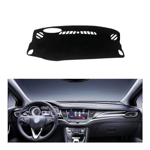 Couverture tableau bord Opel Astra K tapis d'ombrage contre la chaleur