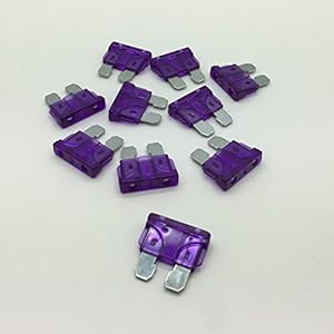 3A Standard Car Auto Blade Fuse 3 Amp ATO – Pack of 10
