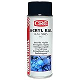 pintar llantas antracita precio Con un secado ultrarrápido CRC - Pintura Acrílica De Secado Rápido Acryl Ral 9005 Negro Mate 400Ml
