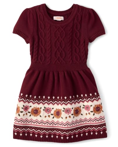 Image of Gymboree Girls' and Toddler Short Sleeve Sweater Dresses