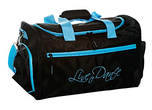7042 Live to Dance Duffel Bag for Dancers - Blue One Size