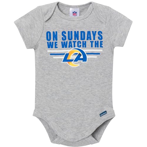 Image of Gerber NFL Baby Boys 3-Pack Onesie Bodysuit