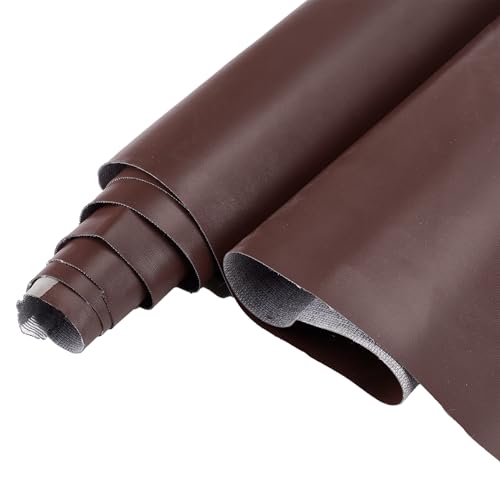 NICENEEDED PU Leder Buchbindetuch 30 x 138 cm Lederbuchstoff Brownish Bookbinding Supplies Buchreparaturmaterial Zum Reparieren Der Bindung Alter Bücher