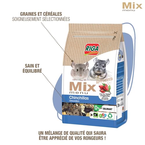 Mix pour chinchillas digeste et équilibré pour éviter les carences en vitamines - 3