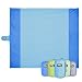 MIU COLOR Beach Blanket - Oversized 6.7'x5.9' For 3-4 Adults,Compact,Quick Drying,Lightweight And Durable for Camping Hiking Grass Beach Travelling