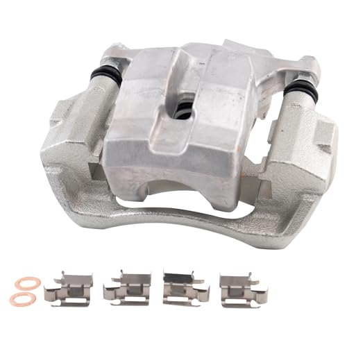 Image of TRQ Rear Right Brake Caliper w /Bracket Passenger Side | For 2012-2017 Toyota Prius V