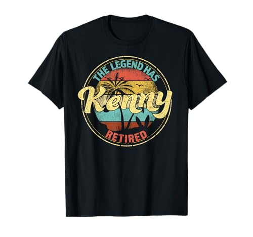 Kenny Legend Has Retired Personalized Retirement T-Shirt