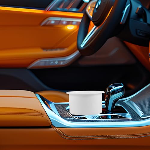 Portavasos plástico para auto y embarcación blanco miniatura 5
