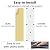 Art3dwallpanels 10 Pack Acoustic Panels, 48" X 12" X 0.43", Black and White