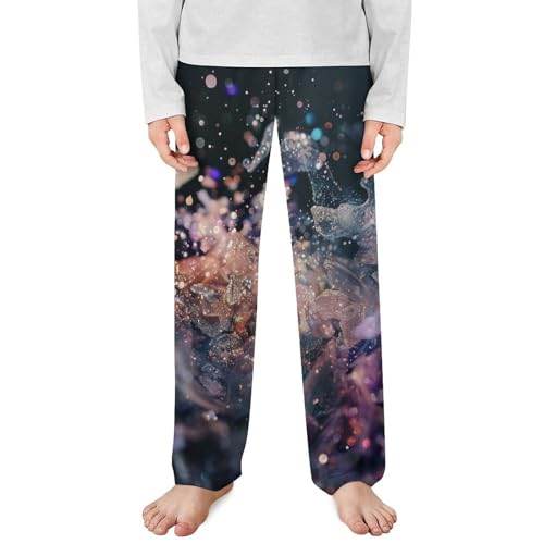 Purple Glittery SparklesChildren's Casual Pajamas120CM