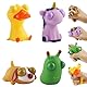 Squeeze Spielzeug, Darryy 4 Stück Popping Out Eyes Squeeze Toys, Stress Squeeze Spielzeug, Squishy Squeeze Spielzeug, Lustig Augen Out Squeeze Spielzeug für Erwachsene und Kinder