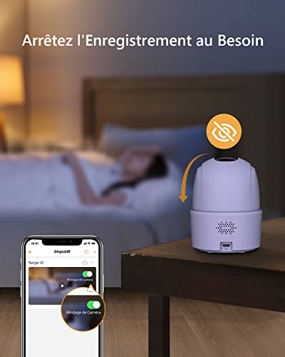 imou 2022 version caméra surveillance wifi intérieure caméra 360° connectée smartphone 1080p avec détection humaine ai suivi intelligent sirène audio bidirectionnel compatible alexa pour bébé/animaux