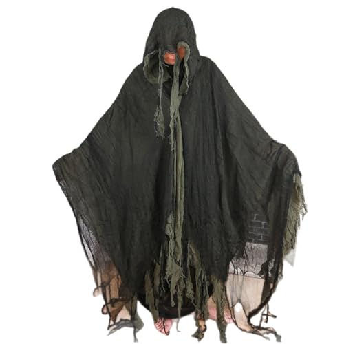 Costume fantôme cosplay unisexe pour mascarade, voyage et grand carnaval