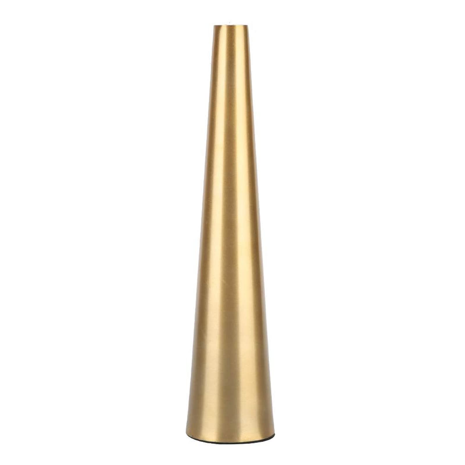 Vase en fer forgé doré portable pour rompre la monotonie d'un bureau