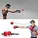 TOCO FREIDO Double End Punching Ball, Speed Bag with 2 Difficulty Levels Boxing Reflex Ball with Headband, Perfect for Reaction, Agility, Punching Speed, Fight Skill and Hand Eye Coordination Training