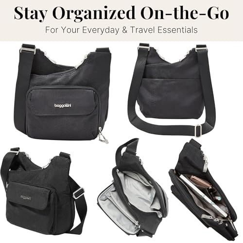 Image of Baggallini Women Criss Cross Crossbody Bag