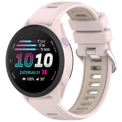 �Ή� Garmin Forerunner 70 / 170 / 170 Music �����o���h �V���R�� �f���A���J���[ ���F�W�J �_�炩�� �X�|�[�c�����x���g (�s���N�E�X�^�[���C�g)