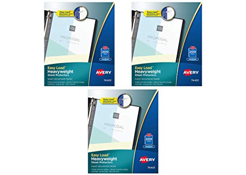 Avery Heavyweight Non-Glare Sheet Protectors, 8.5