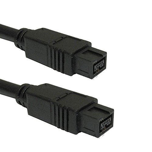 Apuxon Firewire 800 Cable(6Ft) - Ieee 1394B 9 Pin To 9 Pin Male To Male Firewire Cord #TOP4