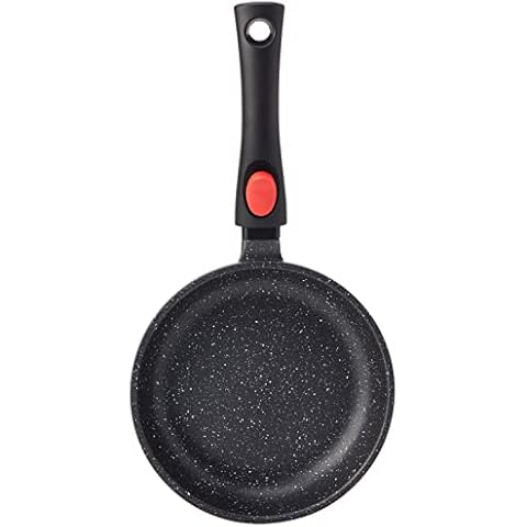 Kamberg - 0008020 - 20 cm Frying pan - Removable Handle - cast Aluminium - Stone Type Coating - Suitable for All Heat Sources Including Induction - PFOA Cover