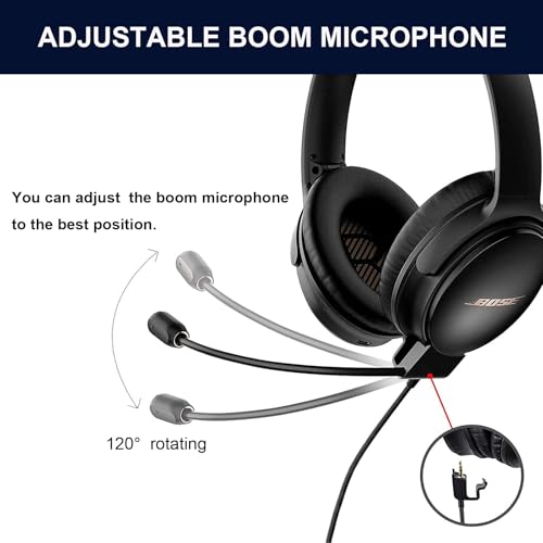 Microphone Bose QC35 II câble de rechange avec fonction muet pour console et PC - 5