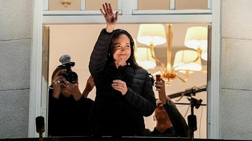 Mar&iacute;a Corina Machado presente en Oslo Podcast Por  arte de portada