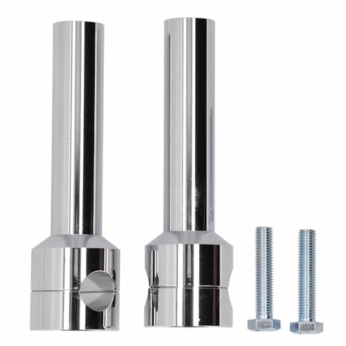 Risers guidon moto 25mm en aluminium pour transformer votre position de conduite en voyage