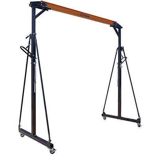 Titan Adjustable Gantry Crane - 1000 lb Capacity