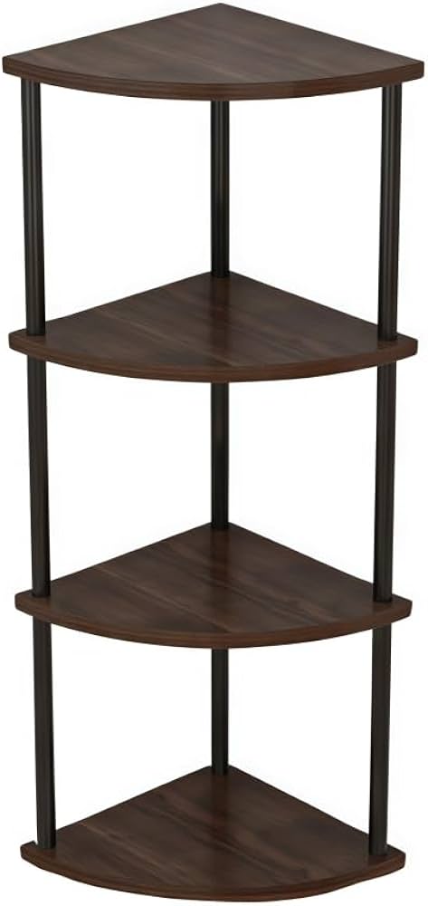 Amazon｜tangcheng コーナーシェルフ 棚 ラック 三角 コーナーラック