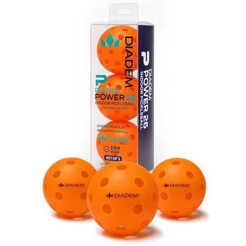 Diadem Power Indoor Pickleball Balls | USAPA Approved...