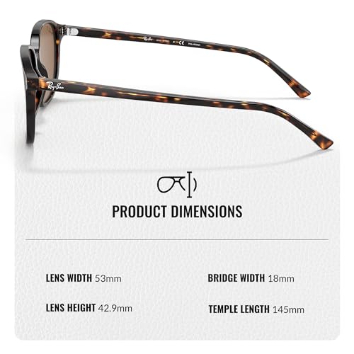 Ray-Ban RB2193 LEONARD Square Shaped Sunglasses for Men & Women with Official RAYBAN Eyewear Kit 5