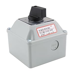 Baomain SZW26-20 Wechselschalter Kipphebel 3-Positionen