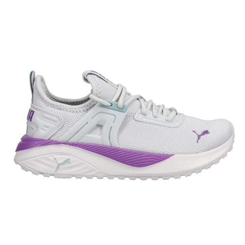PUMA Womens Pacer 23 Running Sneakers Shoes - Grey, Purple - Size 9 M