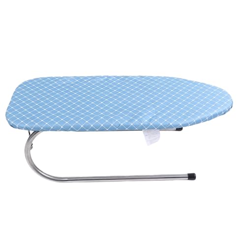 Generic Tabletop Ironing Board Portable Folding Small Iron Board with Removable Heat Resistants Cover U Shaped Mini Ironing Mat for Laundry Room Apartment Dorms