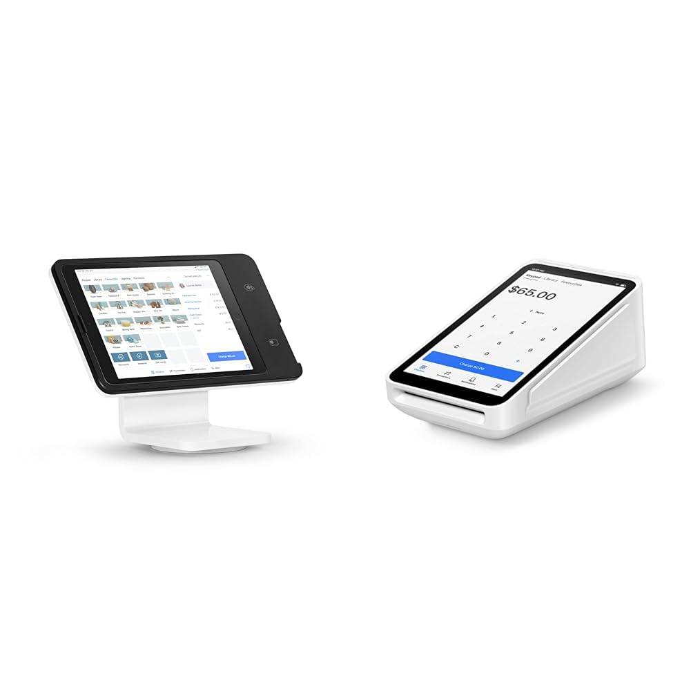 Square Stand ホワイト Square Stand (2nd Generation) & Terminal - Credit Card Machine to