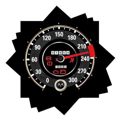 Kotkiddy 40 Offroad Renn Tableau de Bord Décoration Serviettes, 2 Couches, Serviettes jetables 33cm×33cm, Design de Course, Anniversaire Enfant, Fête de Motorsport