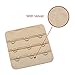 Wingslove Lady's Bra Extender Bra Band Breathing room 3pcs-Pack (3 Hook 3/4 Inch Spacing)