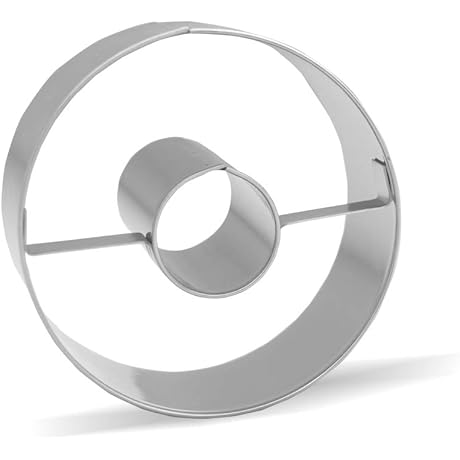 3.1 inch Doughnut Cutter - Stainless Steel