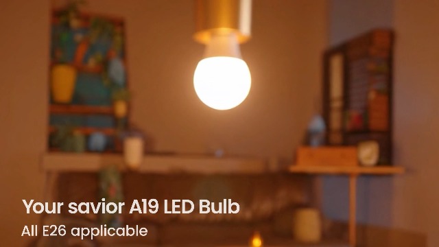 Image of A19 LED Light Bulb, Efficient 9W Equivalent to 60W, 800 Lumens, Non-Dimmable, 2700K Soft White for Bedroom, Living Room, Dinning Room Home- 6 Pack